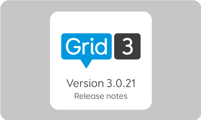 Grid 3 uppdatering 3.0.21